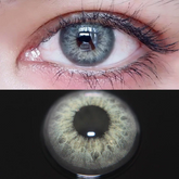 Lentilles de contact colorées DNA Taylor Green Grey